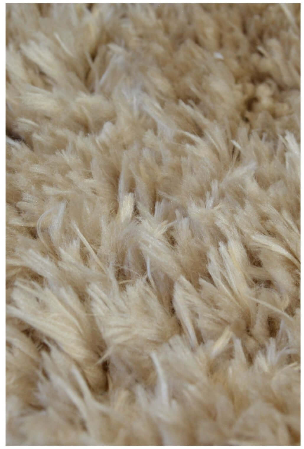 Lagom Natural Shaggy Rug - PN Home