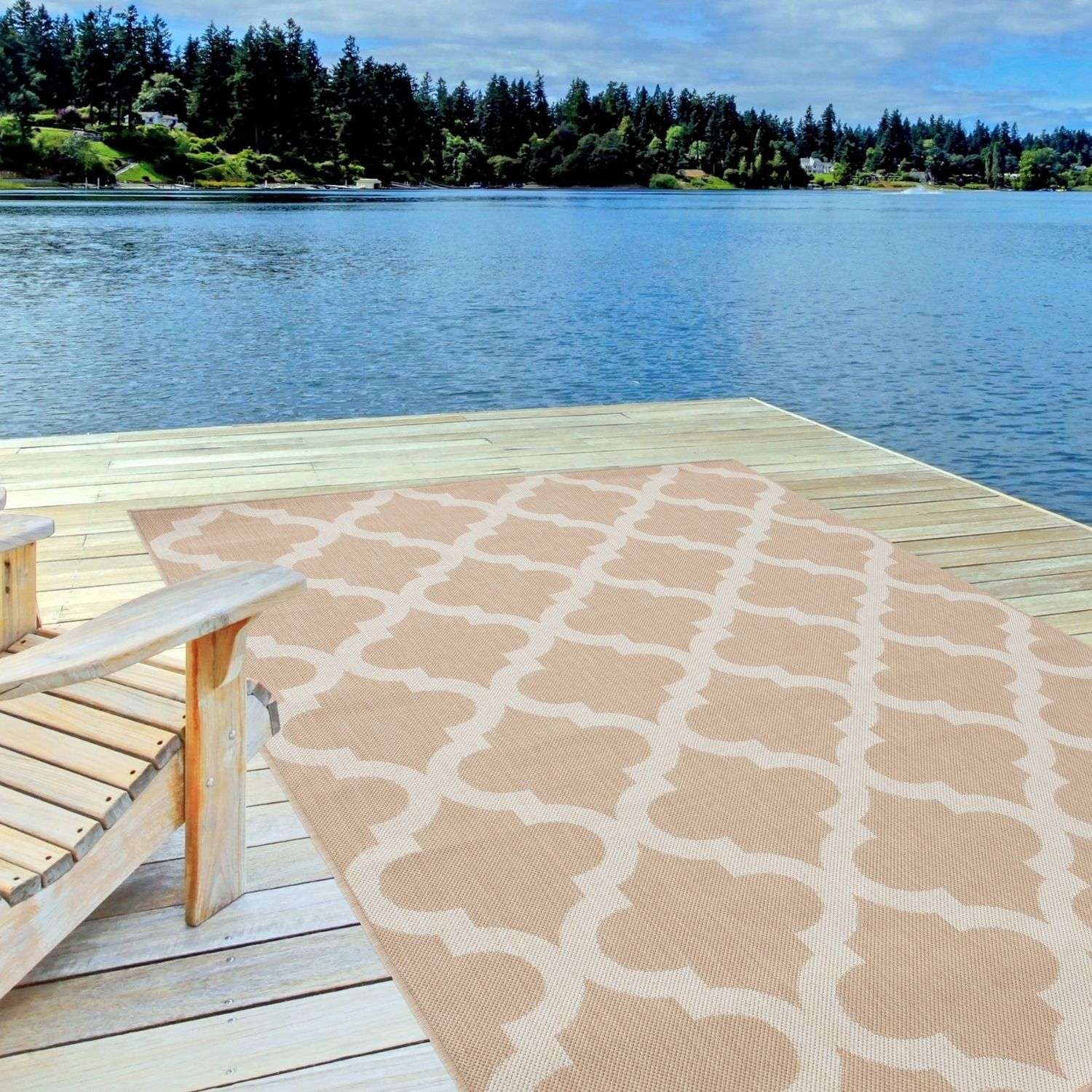Ecology Outdoor Rug Beige | 400b - PN Home