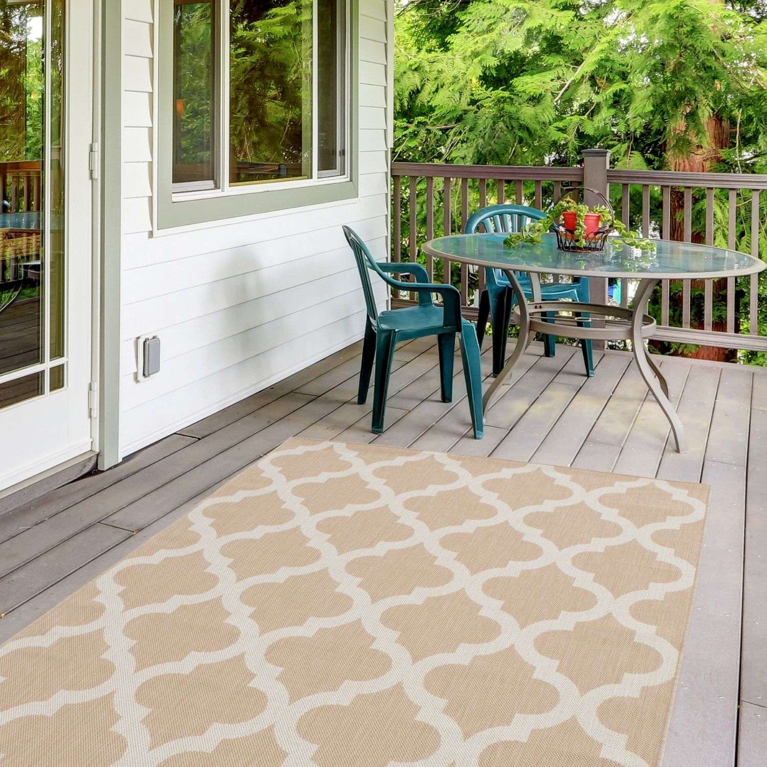 Ecology Outdoor Rug Beige | 400b - PN Home