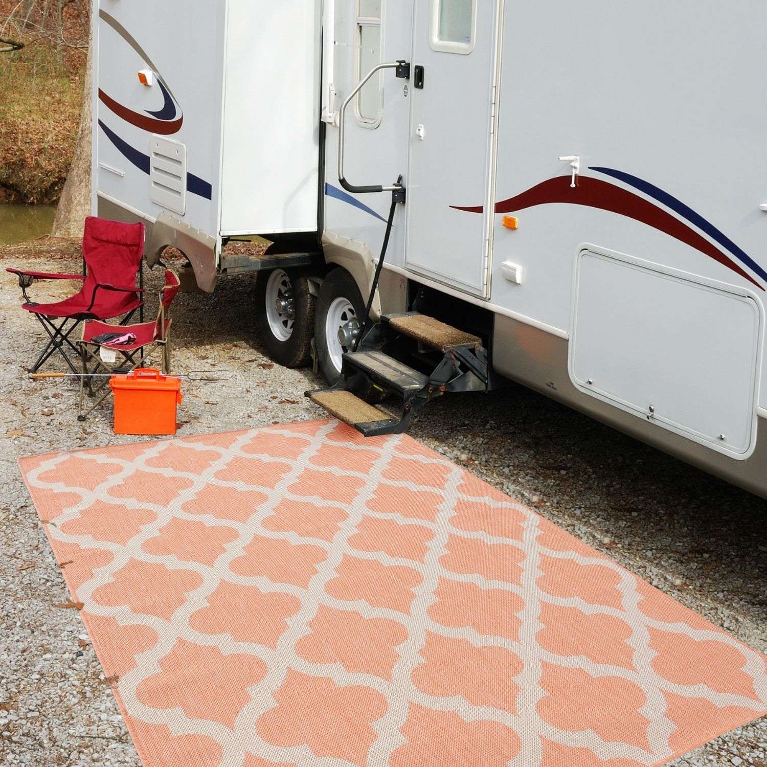 Ecology Outdoor Rug Orange | 400OR - PN Home