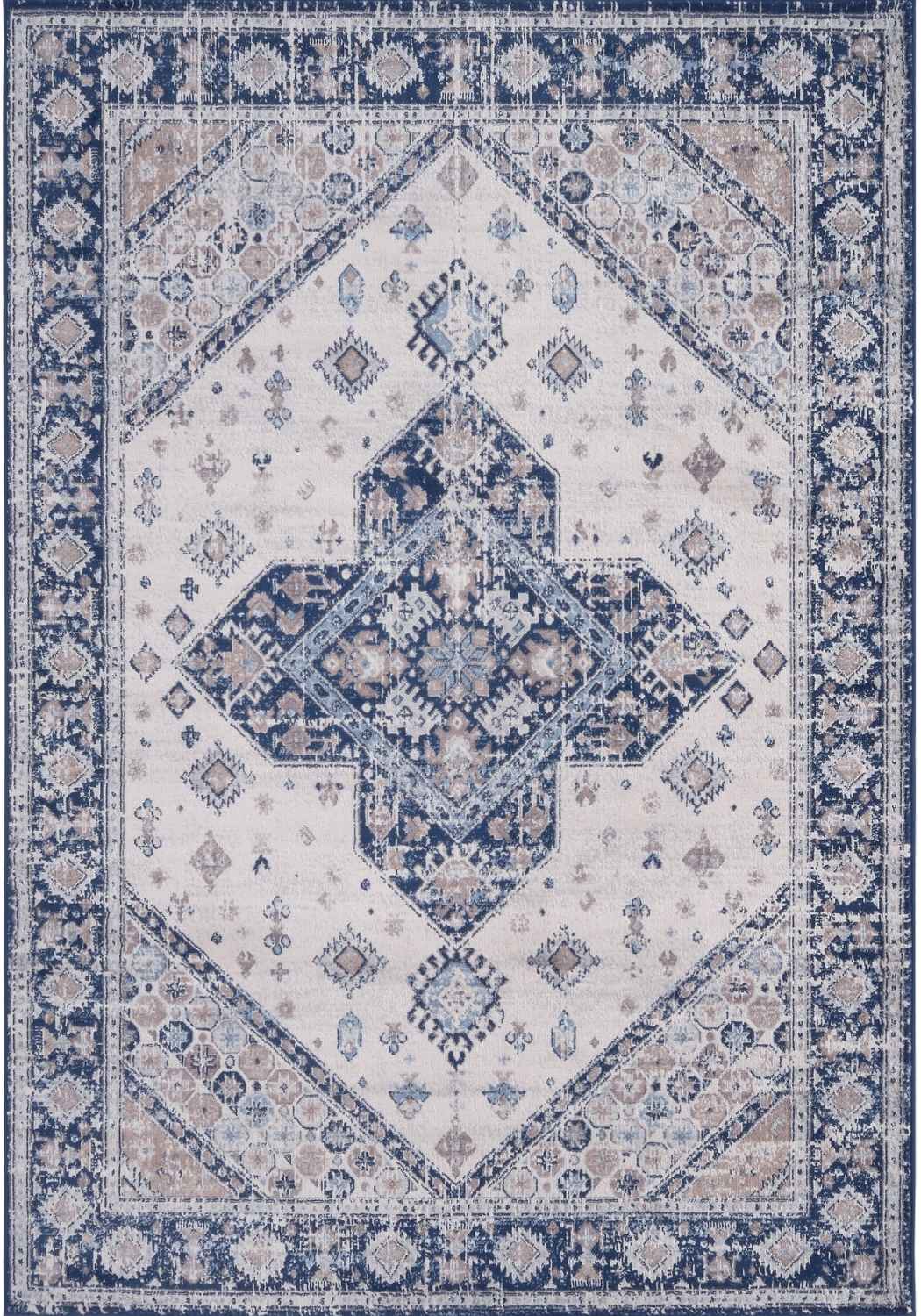 Montana Vintage Navy Rugs | 4010 - PN Home