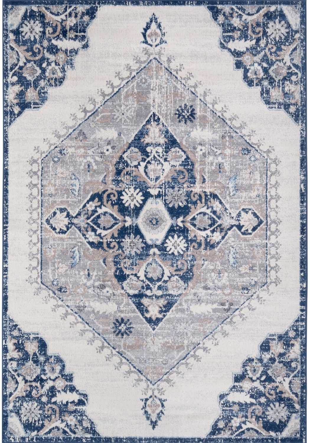 Montana Vintage Navy Rugs | 4020 - PN Home