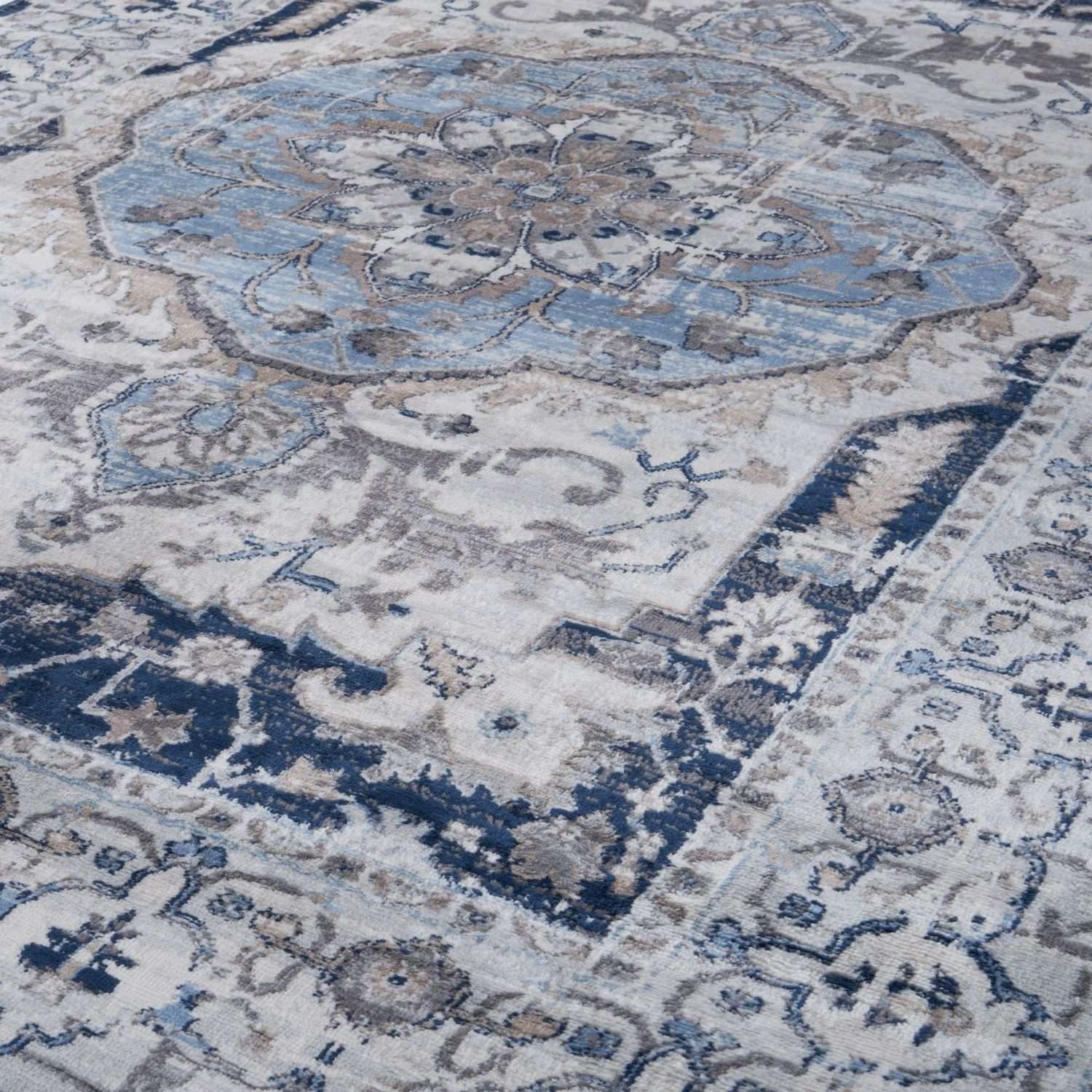 Montana Vintage Navy Rugs | 4040 - PN Home
