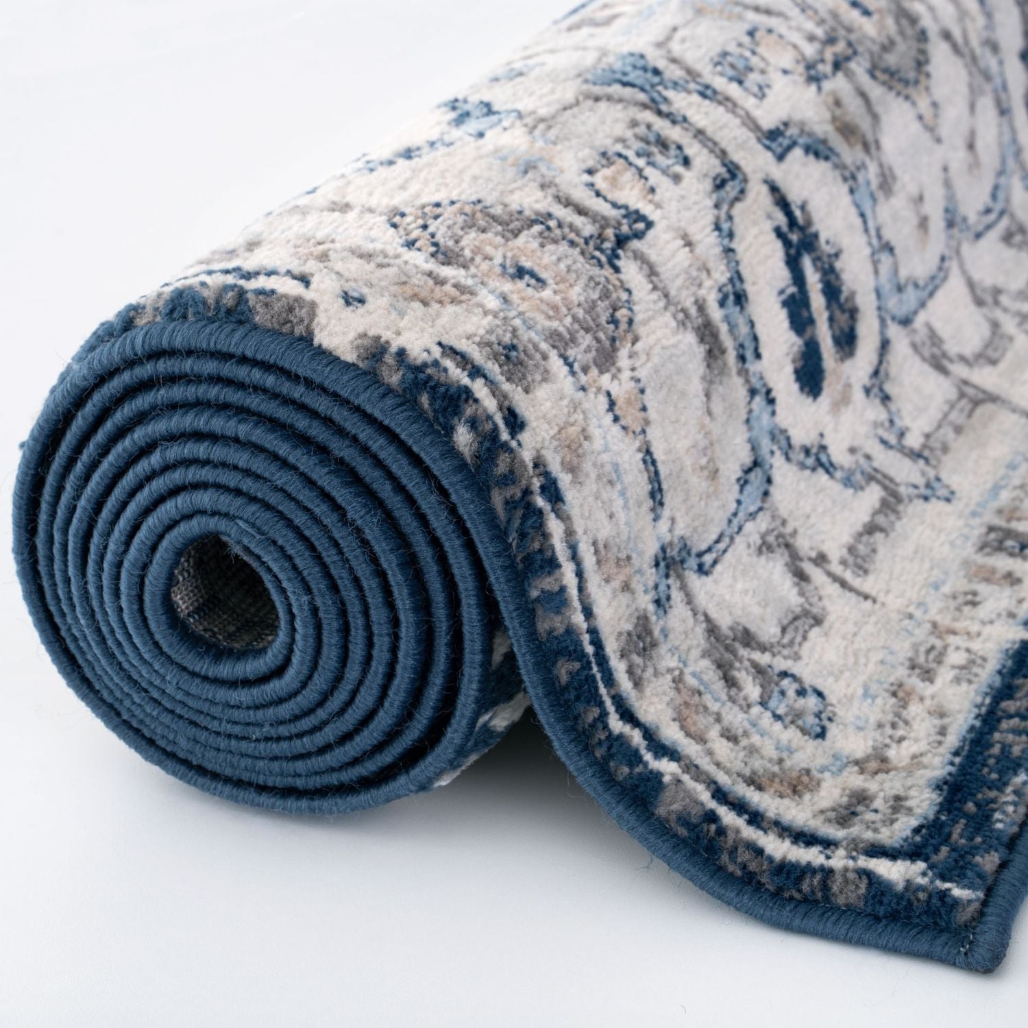 Montana Vintage Navy Rugs | 4040 - PN Home