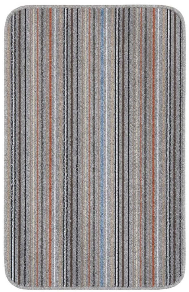 Stockholm Grey/Clay Washable Mat - PN Home