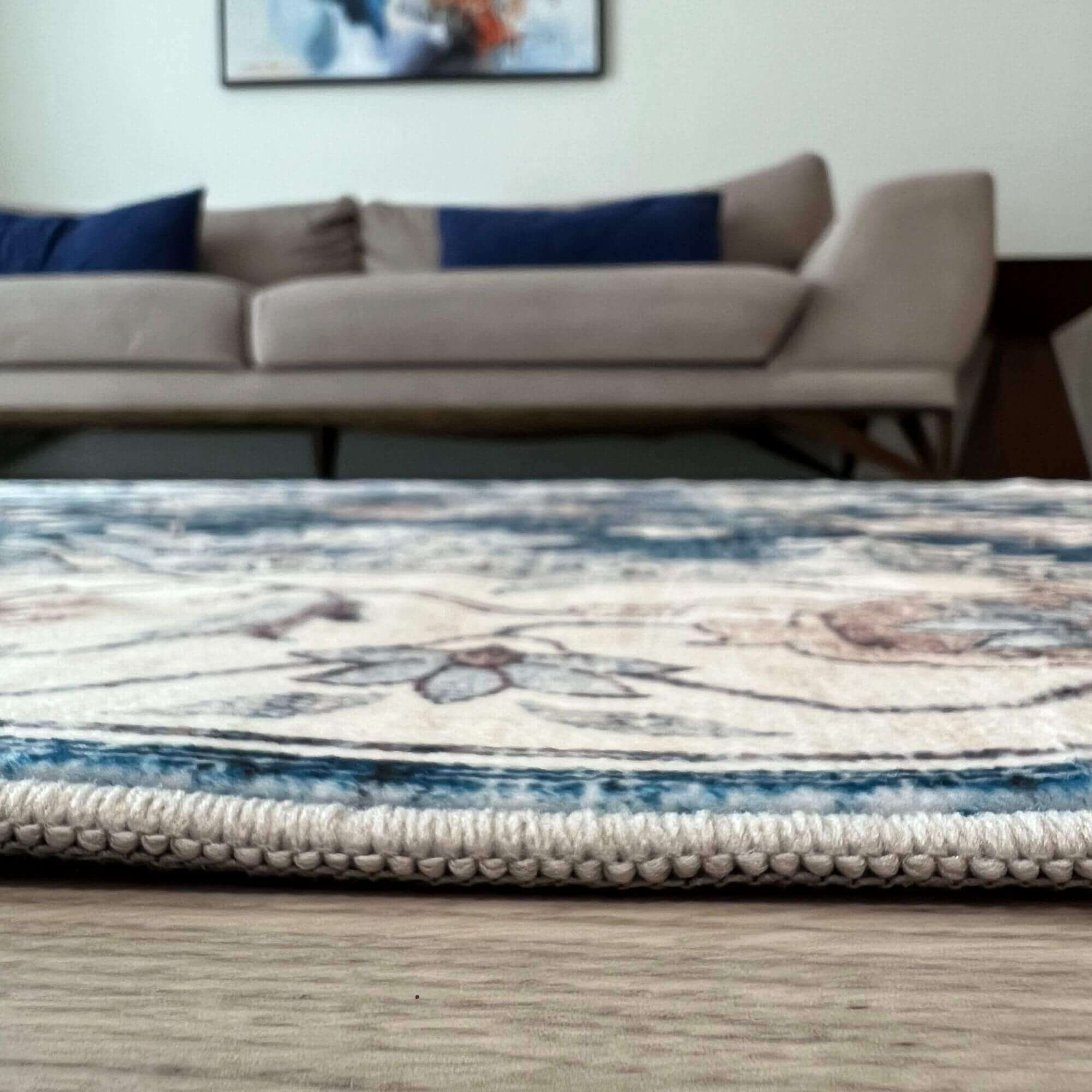 Jurdar Vintage Washable Rug - PN Home
