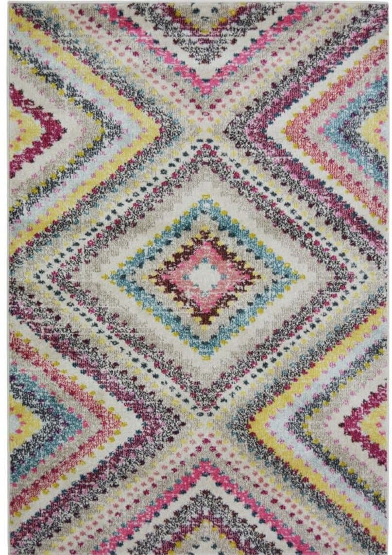 Villa Multicolour Diamond Rug - PN Home