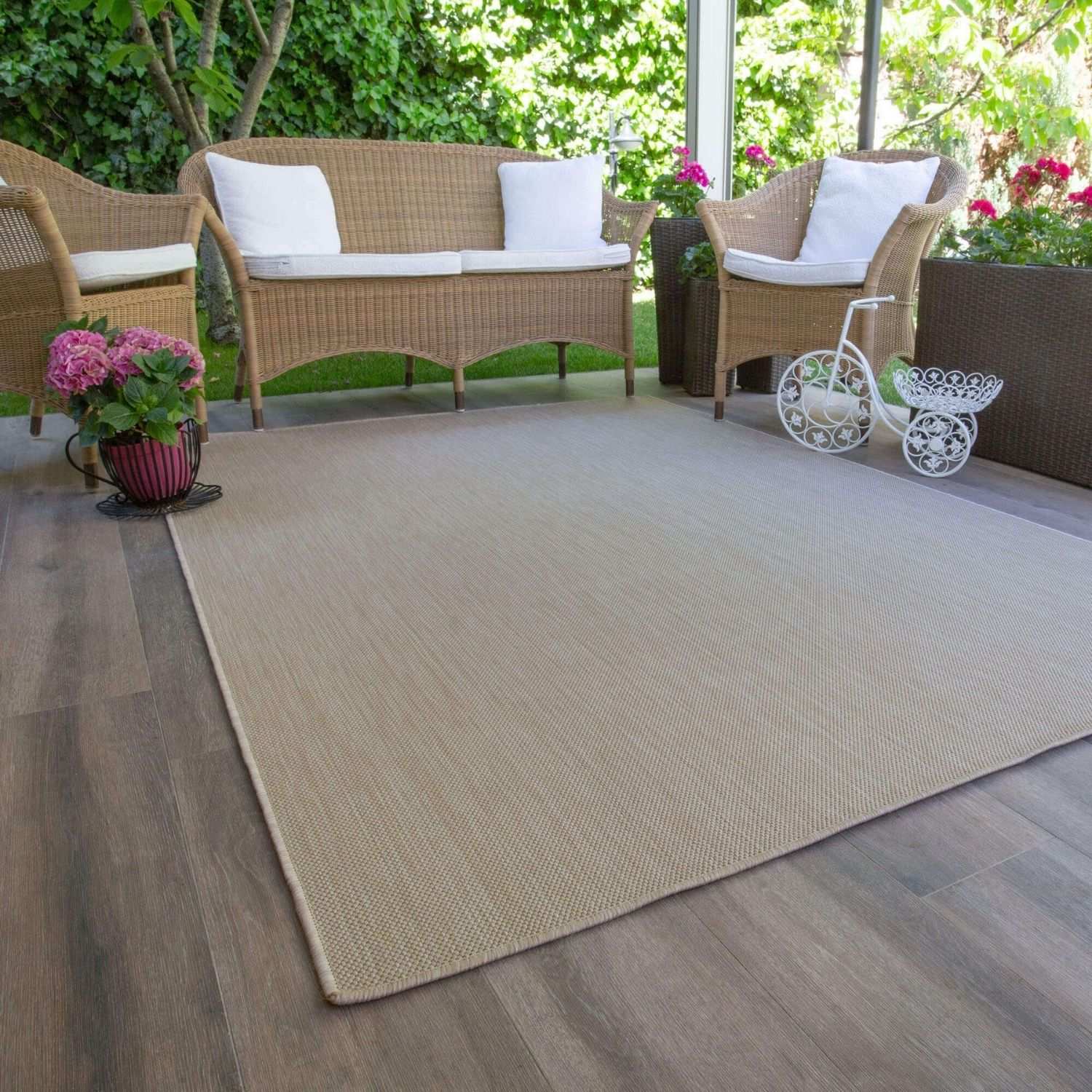 Ecology Outdoor Rug Beige | 500B - PN Home