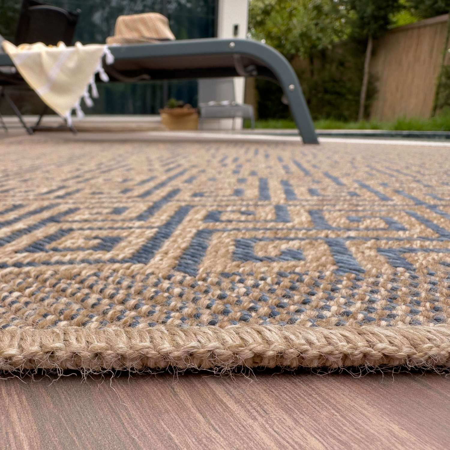 Nature Outdoor Rug Blue | 5100B - PN Home