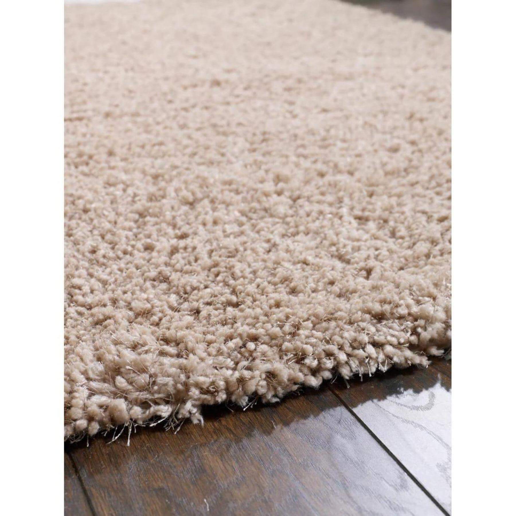Chicago Latte Shaggy Rug - PN Home