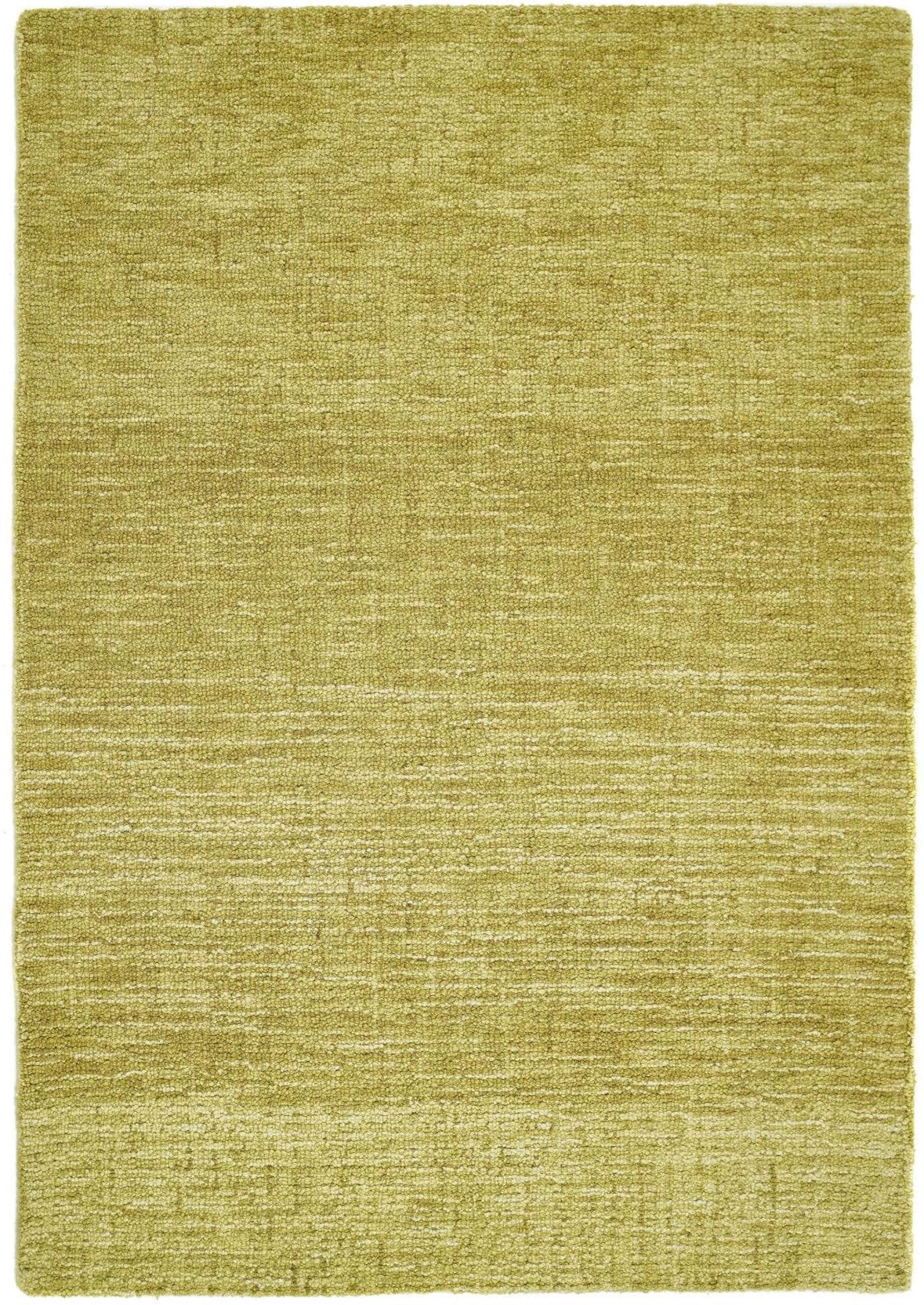 Country Autumn Gold Solid Wool Rug - PN Home