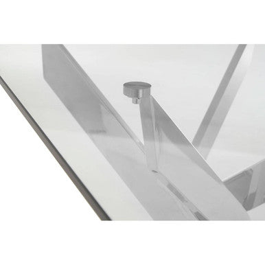 Allure Rectangular Intersected Base Dining Table - PN Home