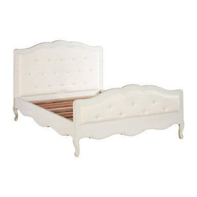 Loire White Double Bed - PN Home