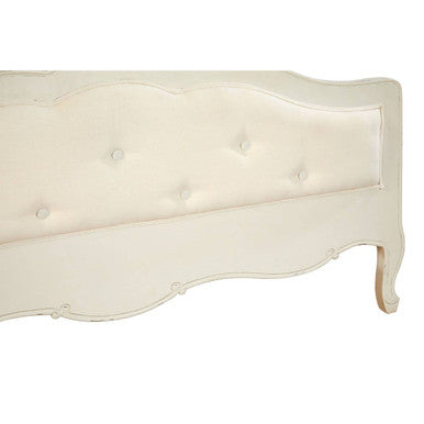 Loire White Double Bed - PN Home