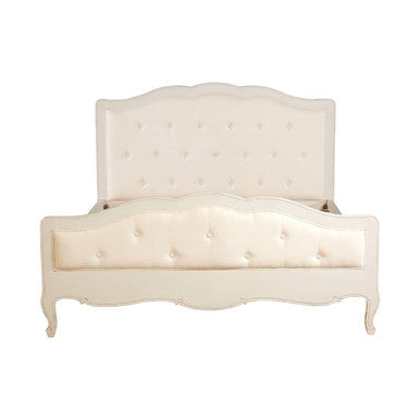 Loire White Kingsize Bed - PN Home
