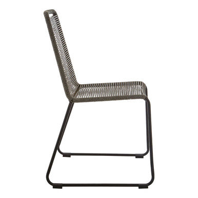 Sisal Grey Rope Chair - PN Home