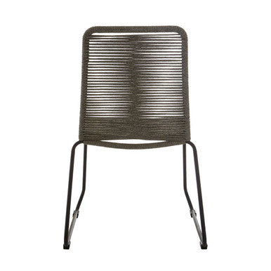 Sisal Grey Rope Chair - PN Home
