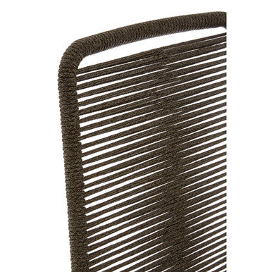 Sisal Grey Rope Bar Chair - PN Home