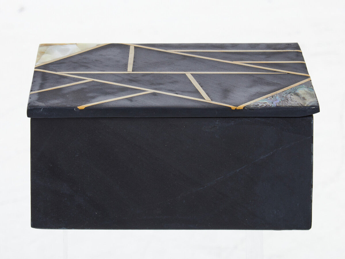Oriana Large Black Slate Trinket Box - PN Home