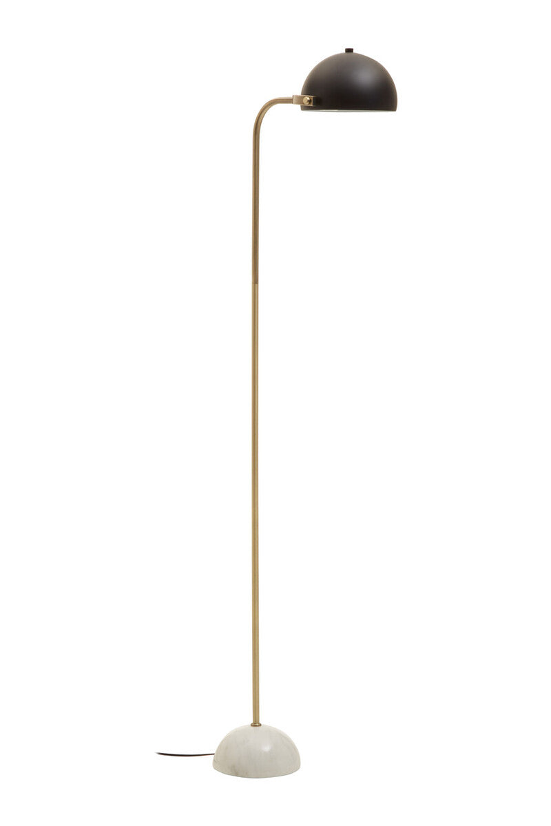 Murdoch Floor Lamp With Black Shade - PN Home