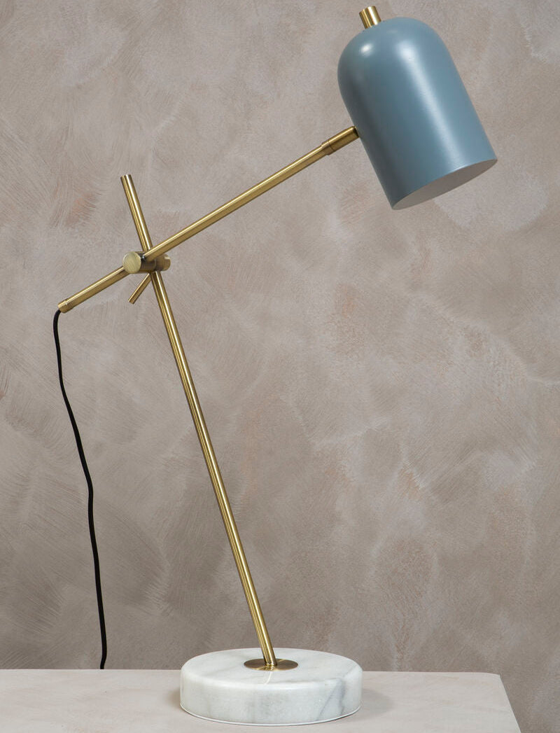 Newton Grey Shade Desk Lamp - PN Home