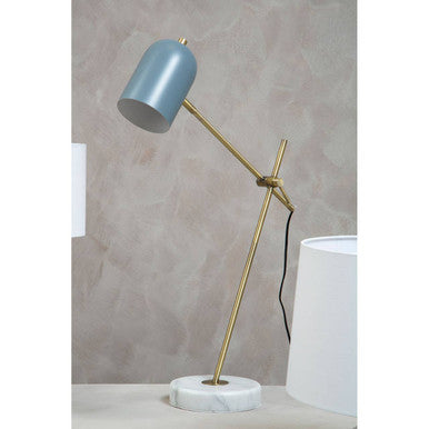 Newton Grey Shade Desk Lamp - PN Home