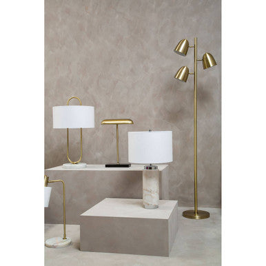 Newton Brass Finish Desk Lamp - PN Home