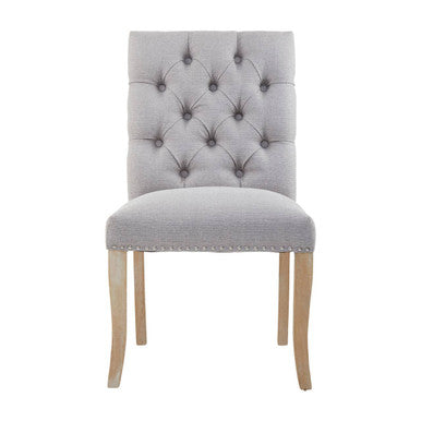 Kensington Townhouse Grey Linen Dining Chair - PN Home