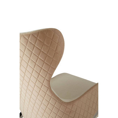 Piermount Ivory Wingback Chair - PN Home