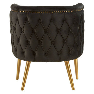 Manhattan Black Tub Chair - PN Home