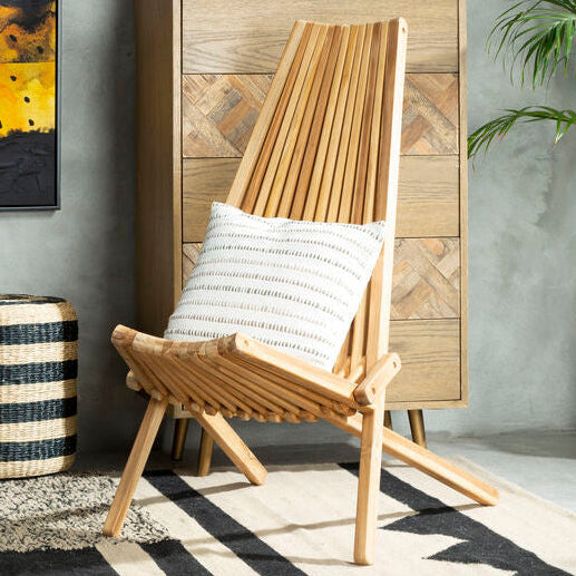 Manado Wooden Lounge Chair - PN Home