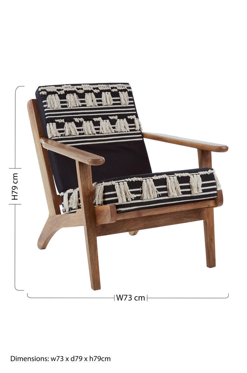 Cefena Textured Lounge Chair - PN Home