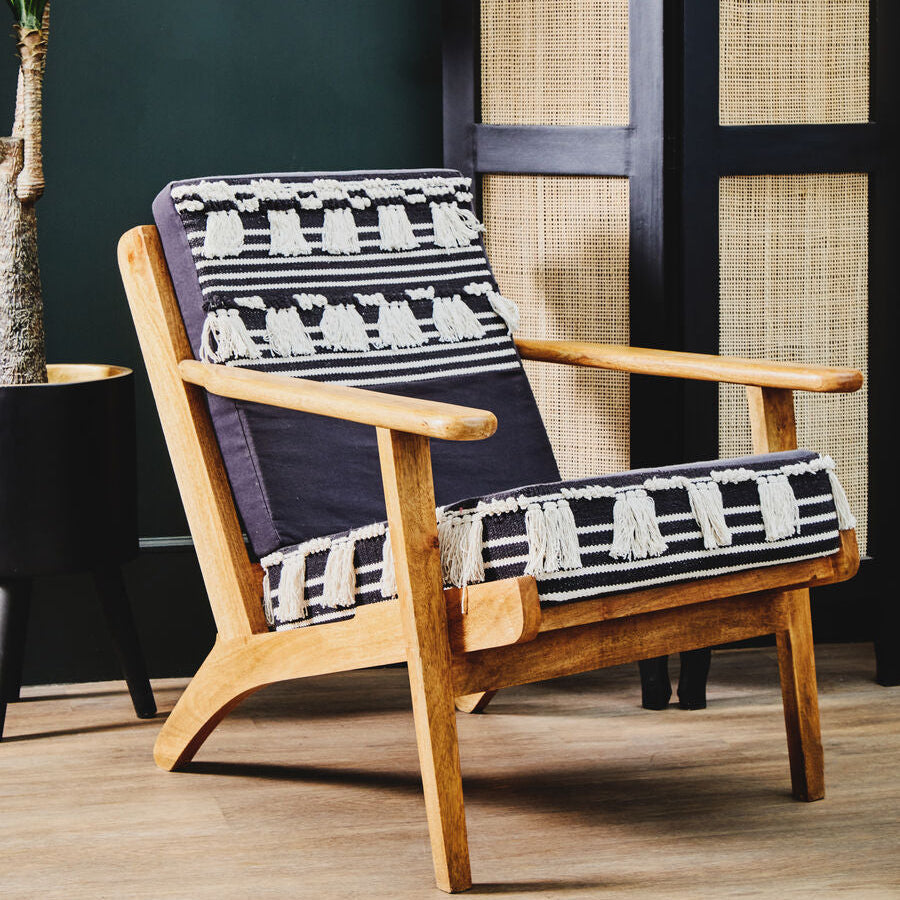 Cefena Textured Lounge Chair - PN Home
