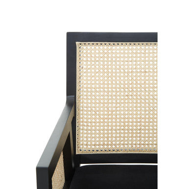 Corso Rattan Chair with Black Frame - PN Home