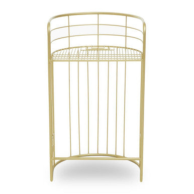 Rabia Gold Finish Bar Chair - PN Home