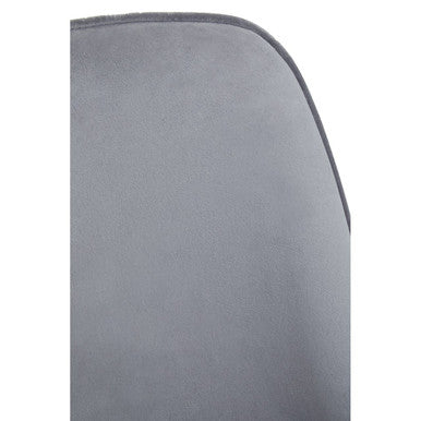 Demi Grey Velvet Dining Chair - PN Home