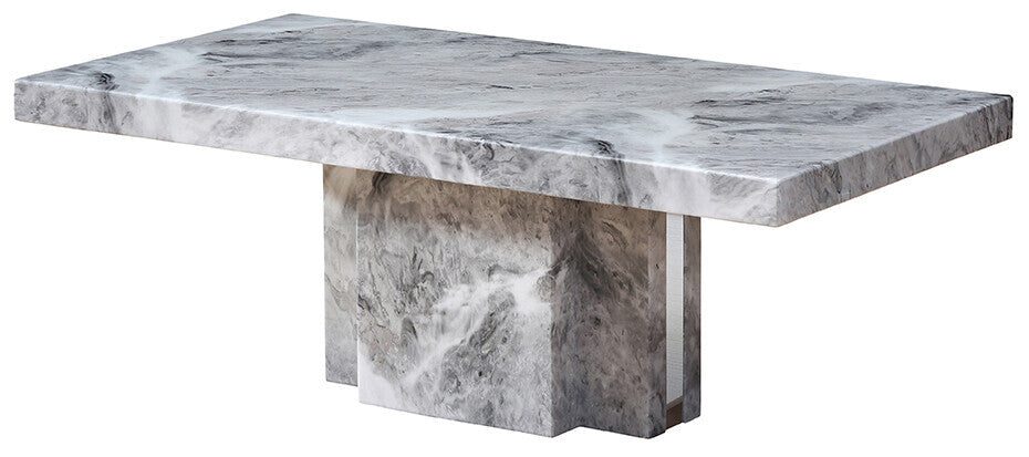 Saronno Grey Marble Coffee Table - PN Home