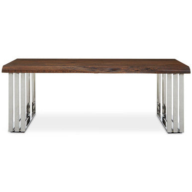 Hampstead Natural And Silver Coffee Table - PN Home