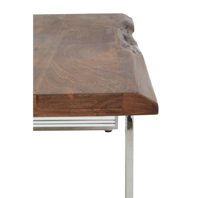 Hampstead Natural And Silver Coffee Table - PN Home