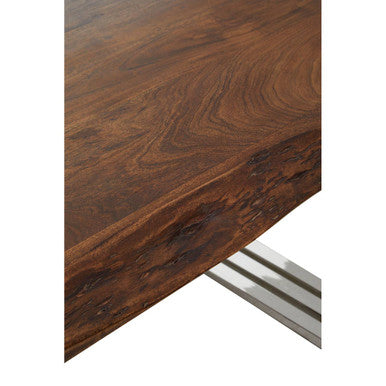 Hampstead Natural And Silver Coffee Table