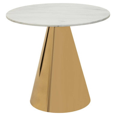 Azalea White Marble Top Dining Table - PN Home