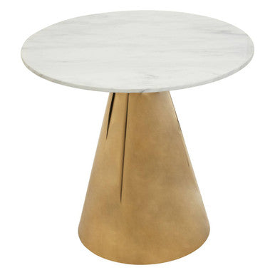 Azalea White Marble Top Dining Table - PN Home