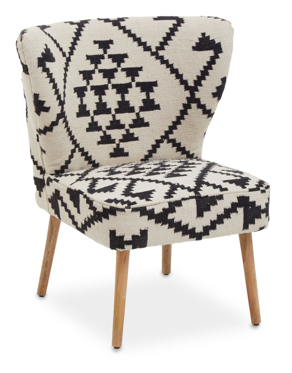 Cefena Berber Style Mango Wood Chair - PN Home