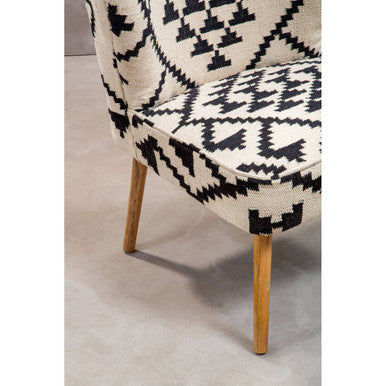 Cefena Berber Style Mango Wood Chair - PN Home