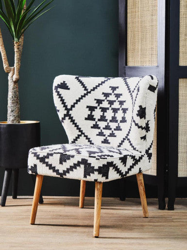 Cefena Berber Style Mango Wood Chair - PN Home