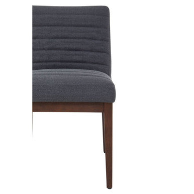 Brando Charcoal Grey Dining Chair with Oak Legs - PN Home