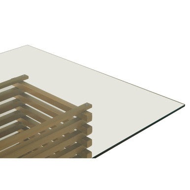 Vogue Matte Gold Dining Table.