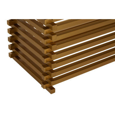 Vogue Matte Gold Dining Table - PN Home