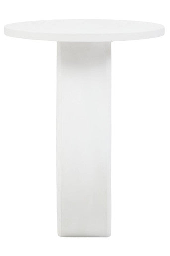Walsa Whitewash Mango Wood Accent Table - PN Home