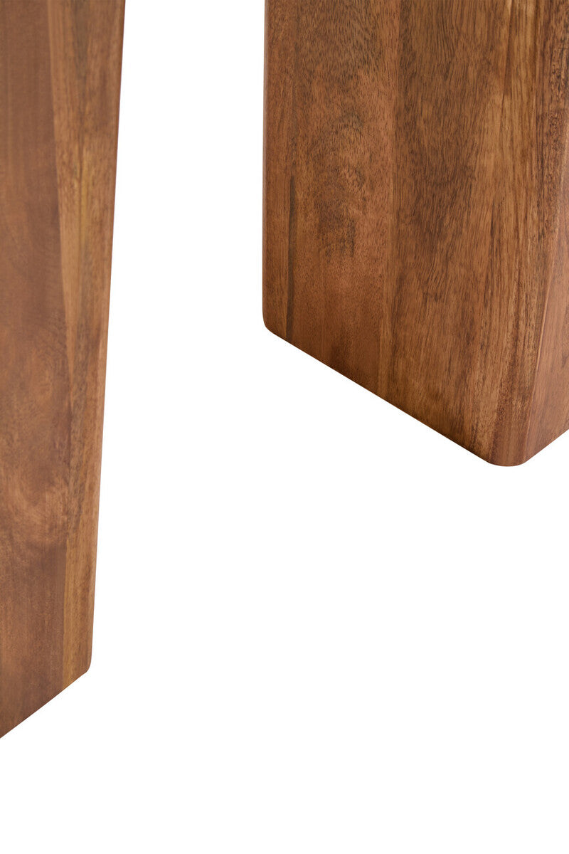 Walsa Natural Finish Mango Wood Coffee Table - PN Home